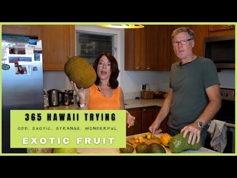 Trying Exotic Fruit In Hawaii