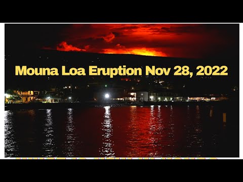 Read more about the article Mauna Loa Eruption View from Kona #shortclip