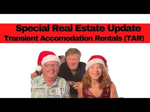 Understanding the Hawaii County Transient Accommodation Rental (TAR) Issue
