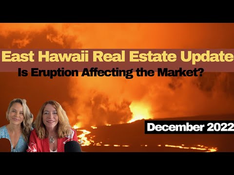 Read more about the article East Hawaii Real Estate Market Update- December 2022 – Lava anyone?