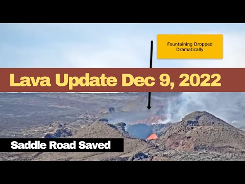 Read more about the article Saddle Road Highway Saved! Mauna Loa Eruption Lessens