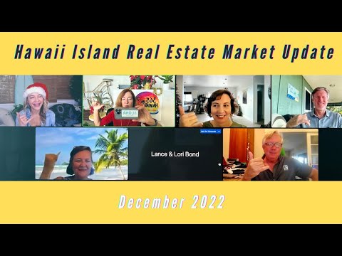 Where is the inventory? Hawaii Island Real Estate update December 2022