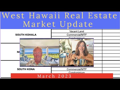 Read more about the article West Hawaii Real Estate Market Report-March 2023