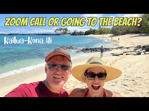 Read more about the article Which would you choose -a Zoom call or going to the beach?
