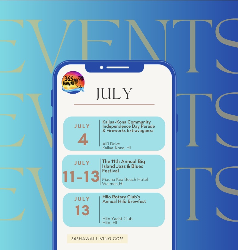 Read more about the article July 2024 Hawaii Island Events Calendar