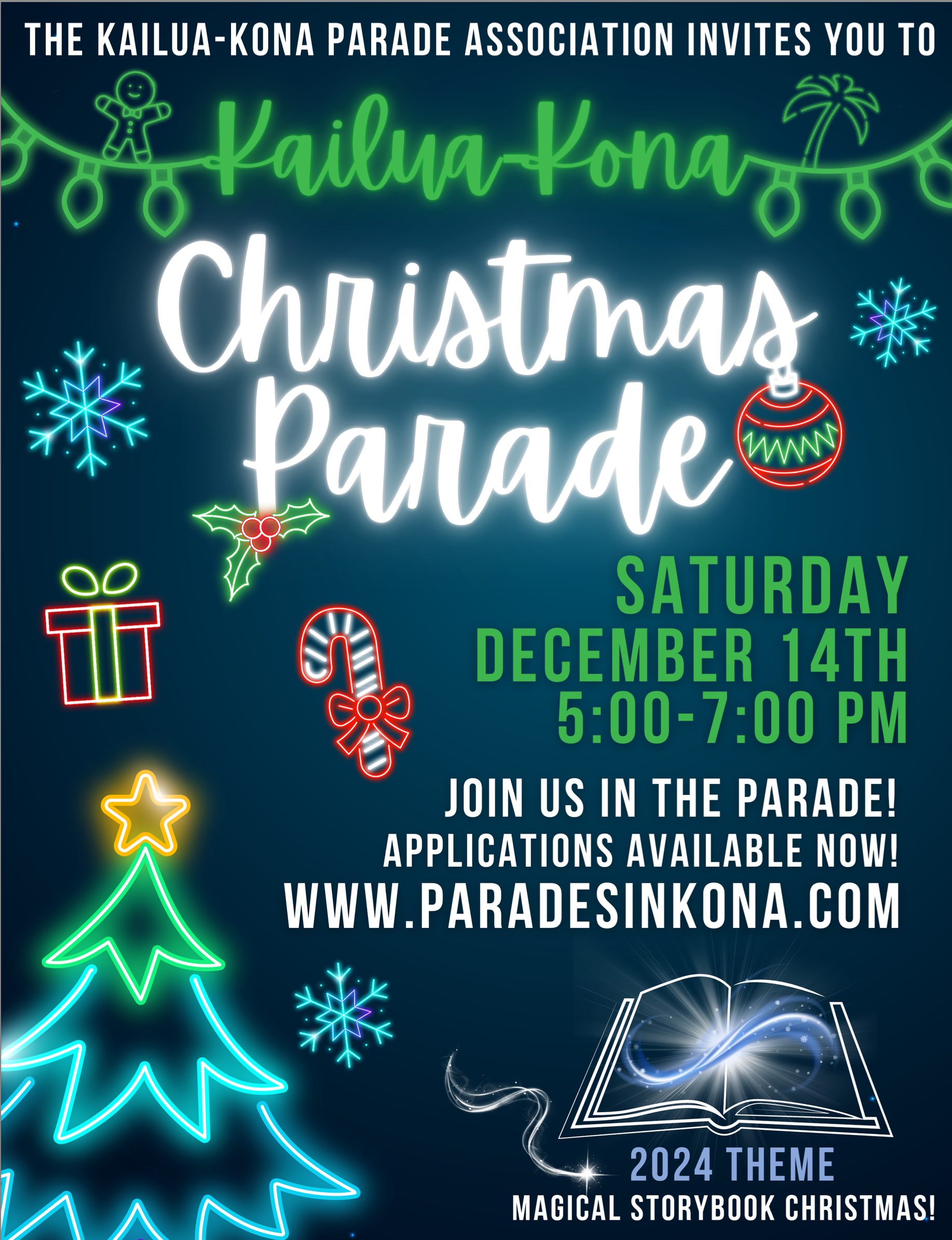 Read more about the article Kailua-Kona Community Christmas Parade Is Coming!